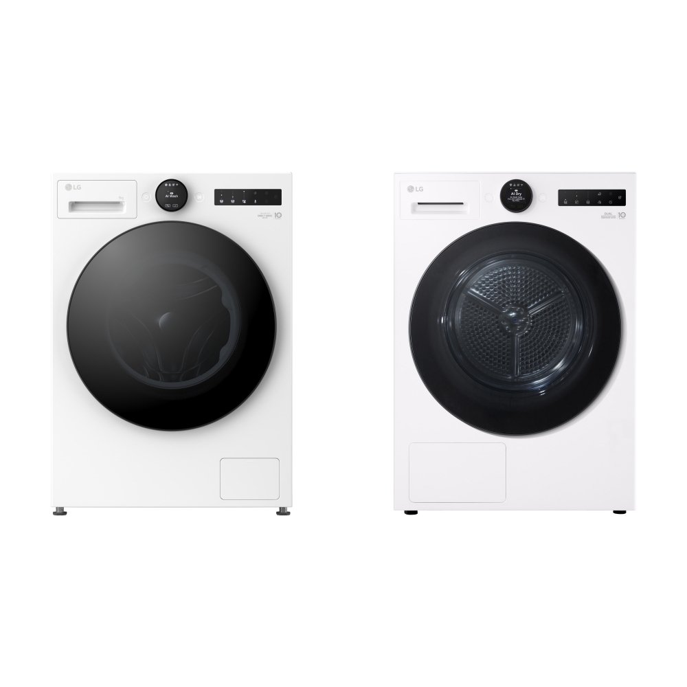 LG Heat Pump Tumble Dryer & Washing Machine Pack