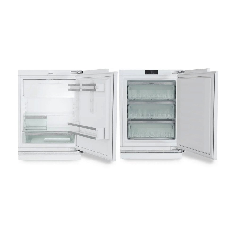 Liebherr Built-Under Fridge with Ice Box & Built-Under Freezer