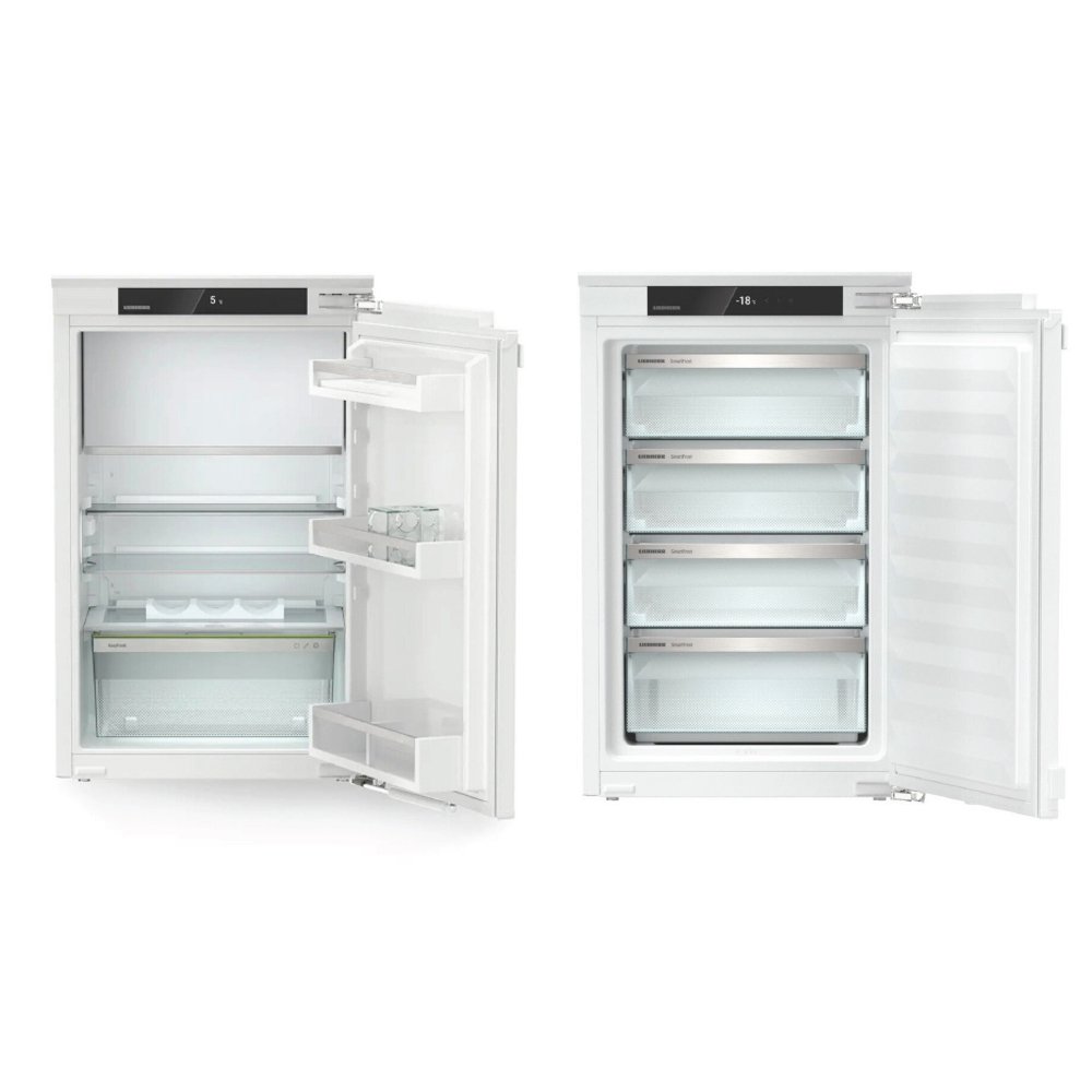 Liebherr Built-In Freezer & Built-In Fridge with Ice Box