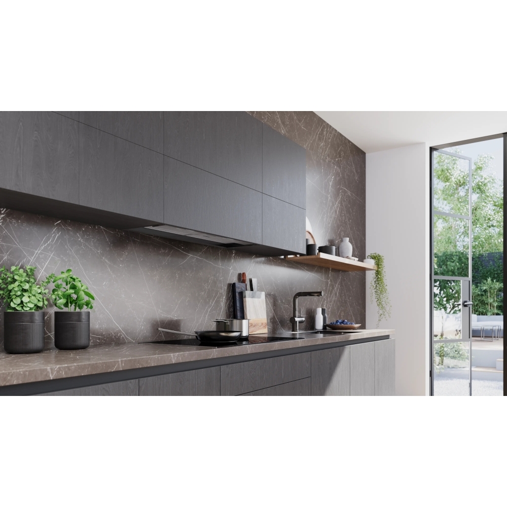 Siemens LJ95BCC60B Integrated Cooker Hood, Black, B Rated