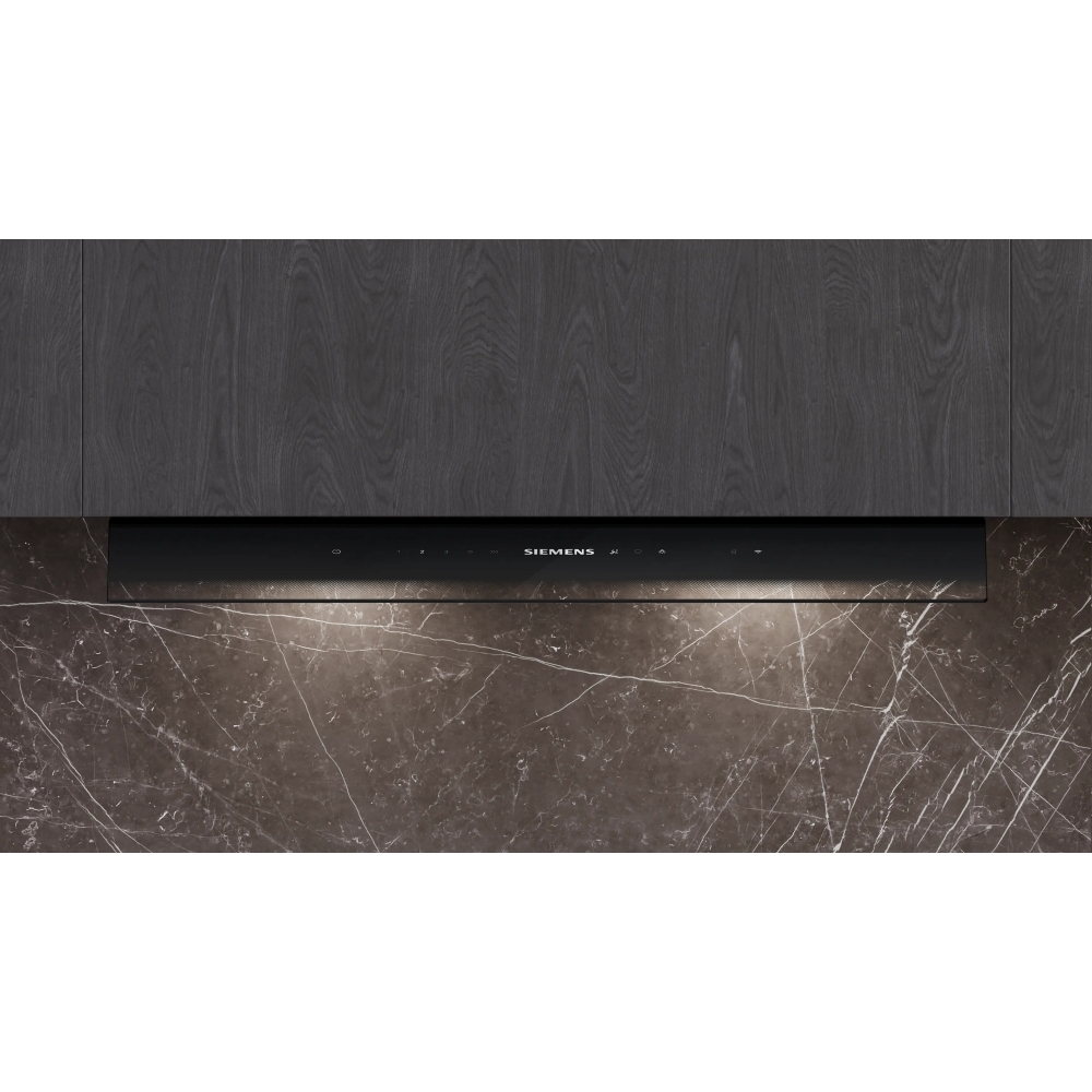 Siemens LJ98BET60B Integrated Cooker Hood, Black, A+ Rated
