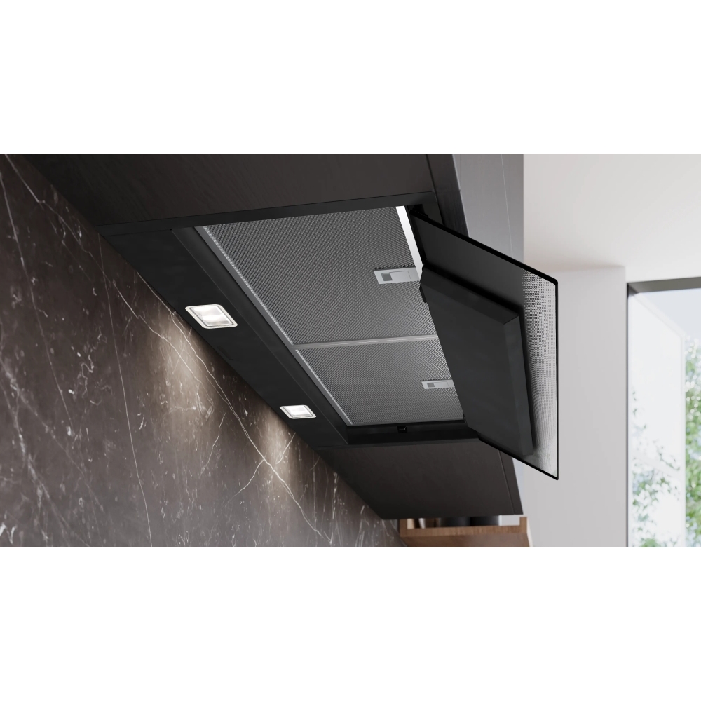 Siemens LJ98BET60B Integrated Cooker Hood, Black, A+ Rated