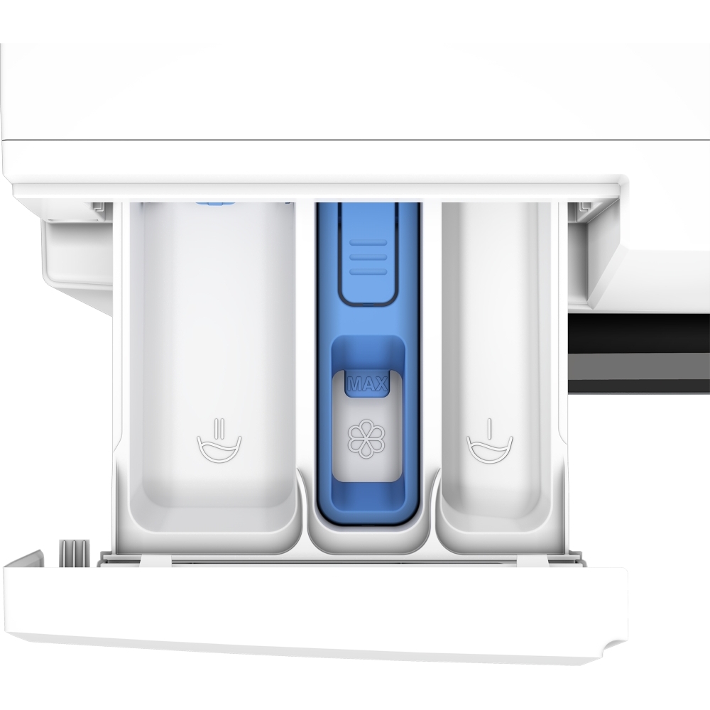 Blomberg LRF854311W Washer Dryer, 8kg/5kg, 1400 Spin, White, D Rated