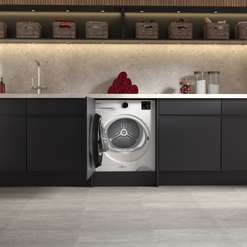 Blomberg LTDIP08310 Integrated Heat Pump Tumble Dryer, 8kg, White, A++ Rated