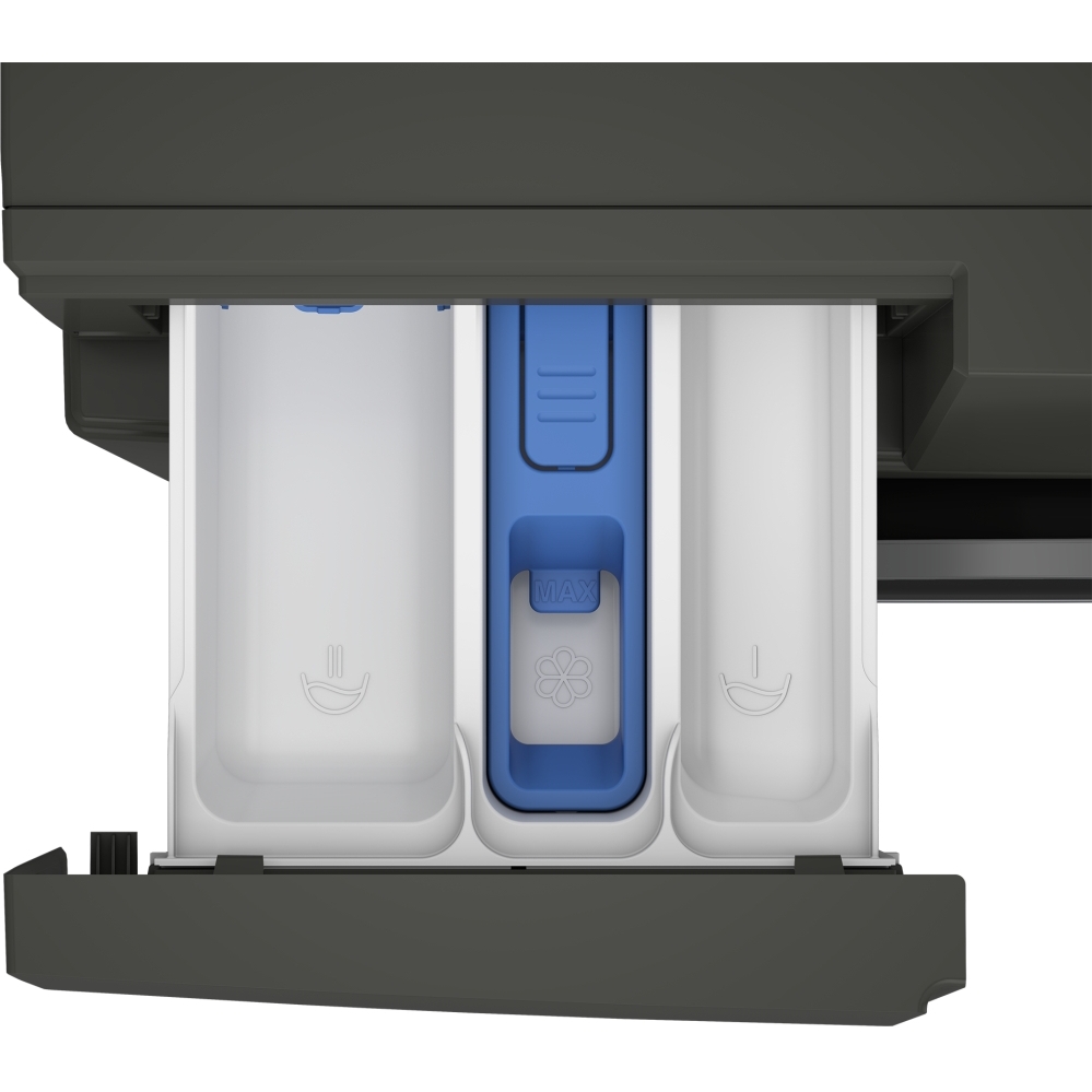 Blomberg LWA18461G Washing Machine, 8kg, 1400 Spin, Grey, A Rated