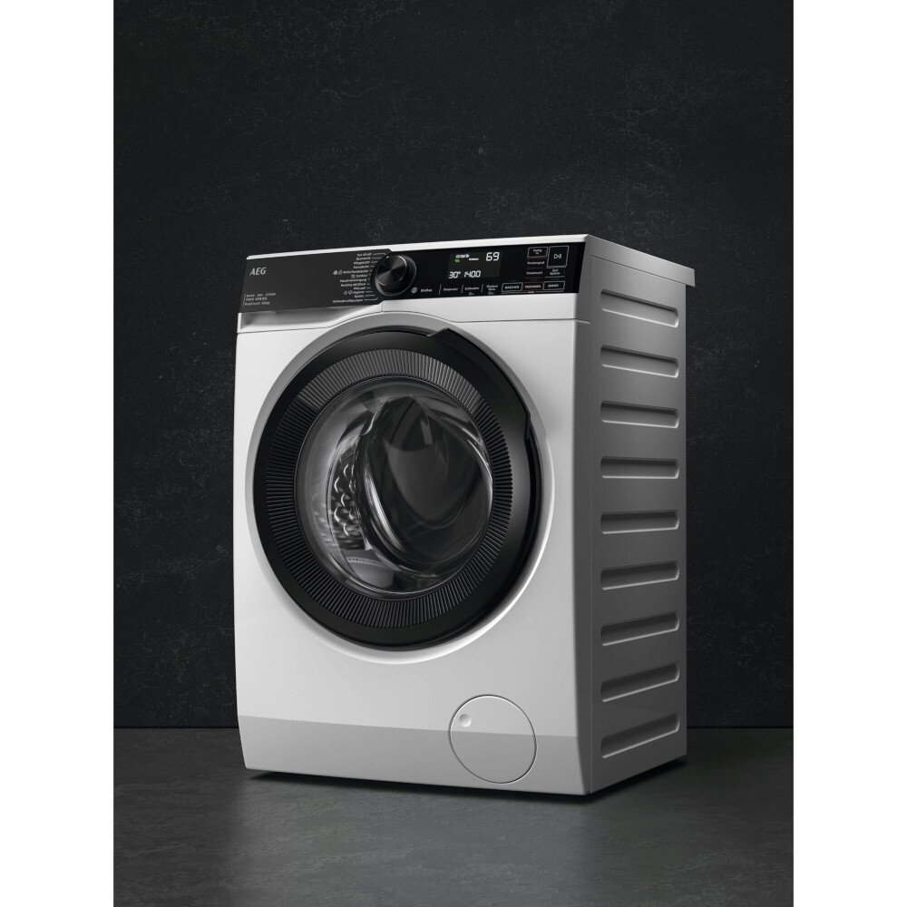 AEG LWR8496O5B Washer Dryer, 9kg/6kg, 1600 Spin, White, A Rated
