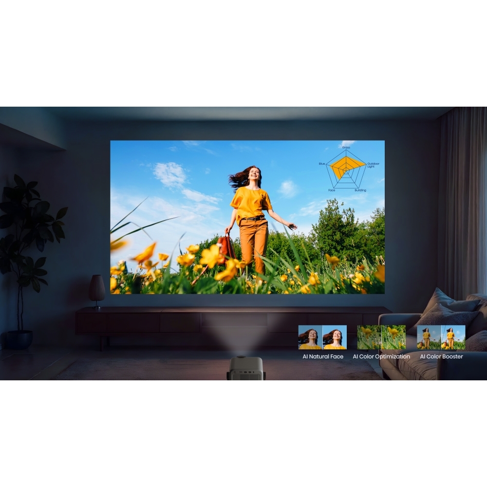 Hisense M2TUKPRO Series M2 Pro Laser Smart mini projector 4K, 4K Ultra HD, Grey