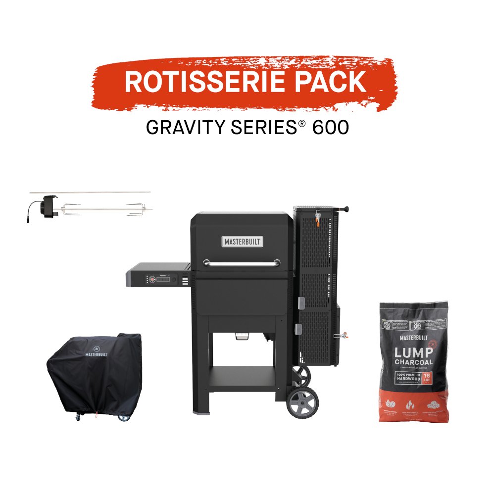 Masterbuilt Gravity Series 600 with Rotisserie Pack