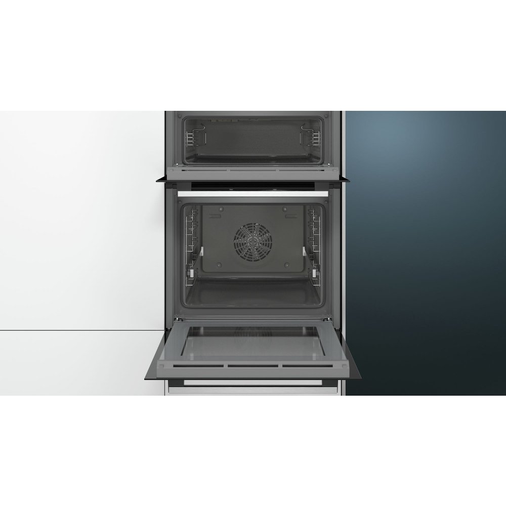 Buy Siemens iQ500 MB557G5S0B BuiltIn Electric Double Oven Black