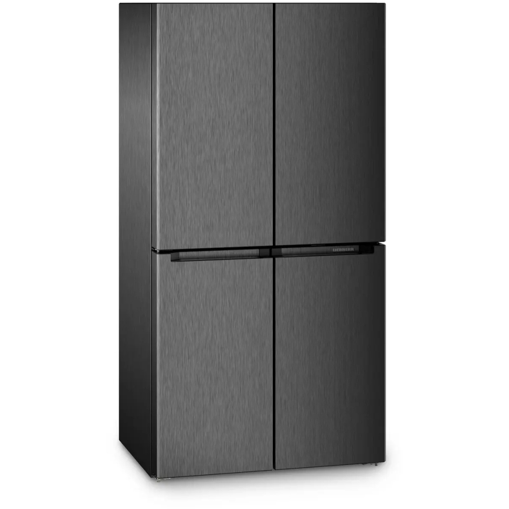 Liebherr MBbsdi9024 American Fridge Freezer,  Plumbed, Black, D Rated