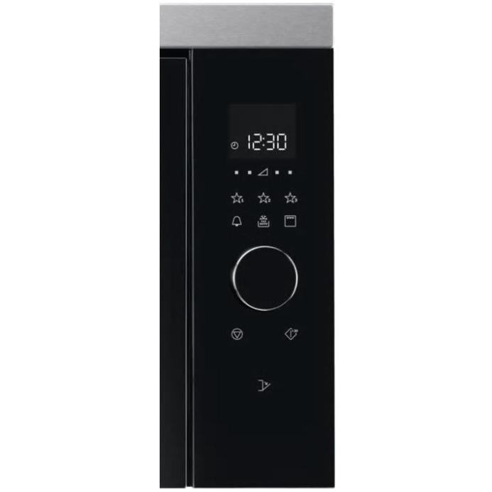 AEG MBE2658DEM BuiltIn Microwave with Grill, Black/Stainless Steel