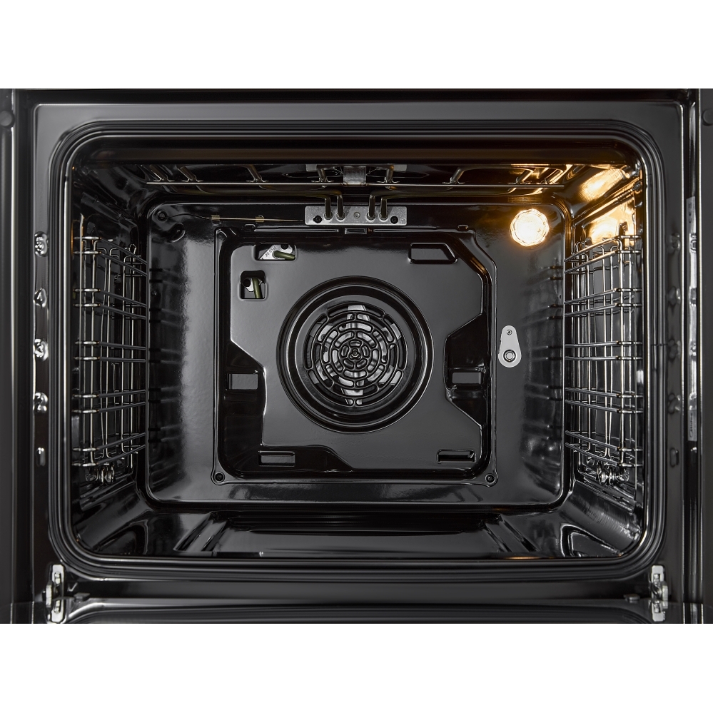 Midea MBO65M90D2-BK Built-In Electric Single Oven, Black, A+ Rated