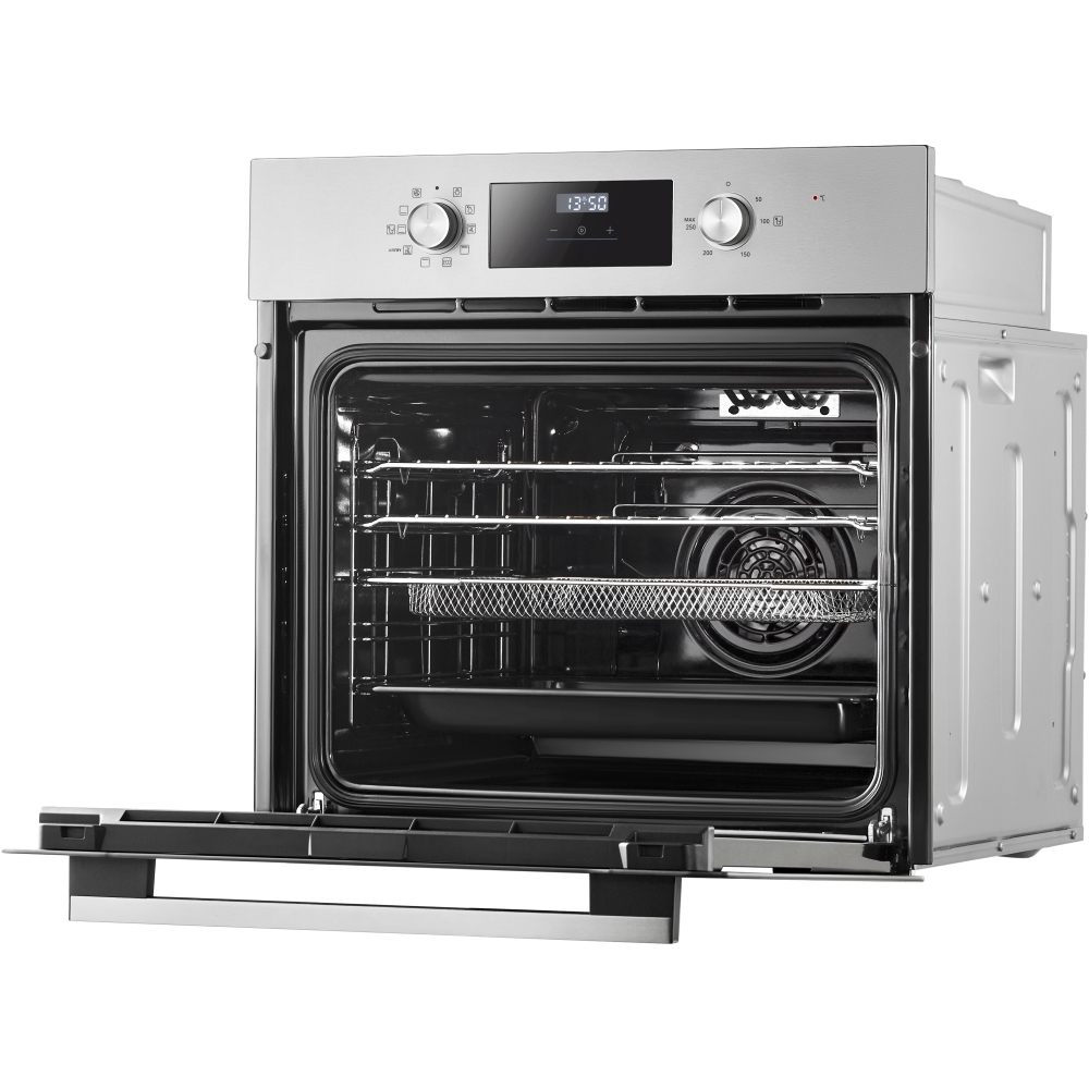 Midea MBO65M90D2-SS Built-In Electric Single Oven, Stainless Steel, A+ Rated