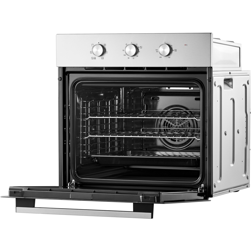 Midea MBO65M90M1-SS Built-In Electric Single Oven, Stainless Steel, A Rated