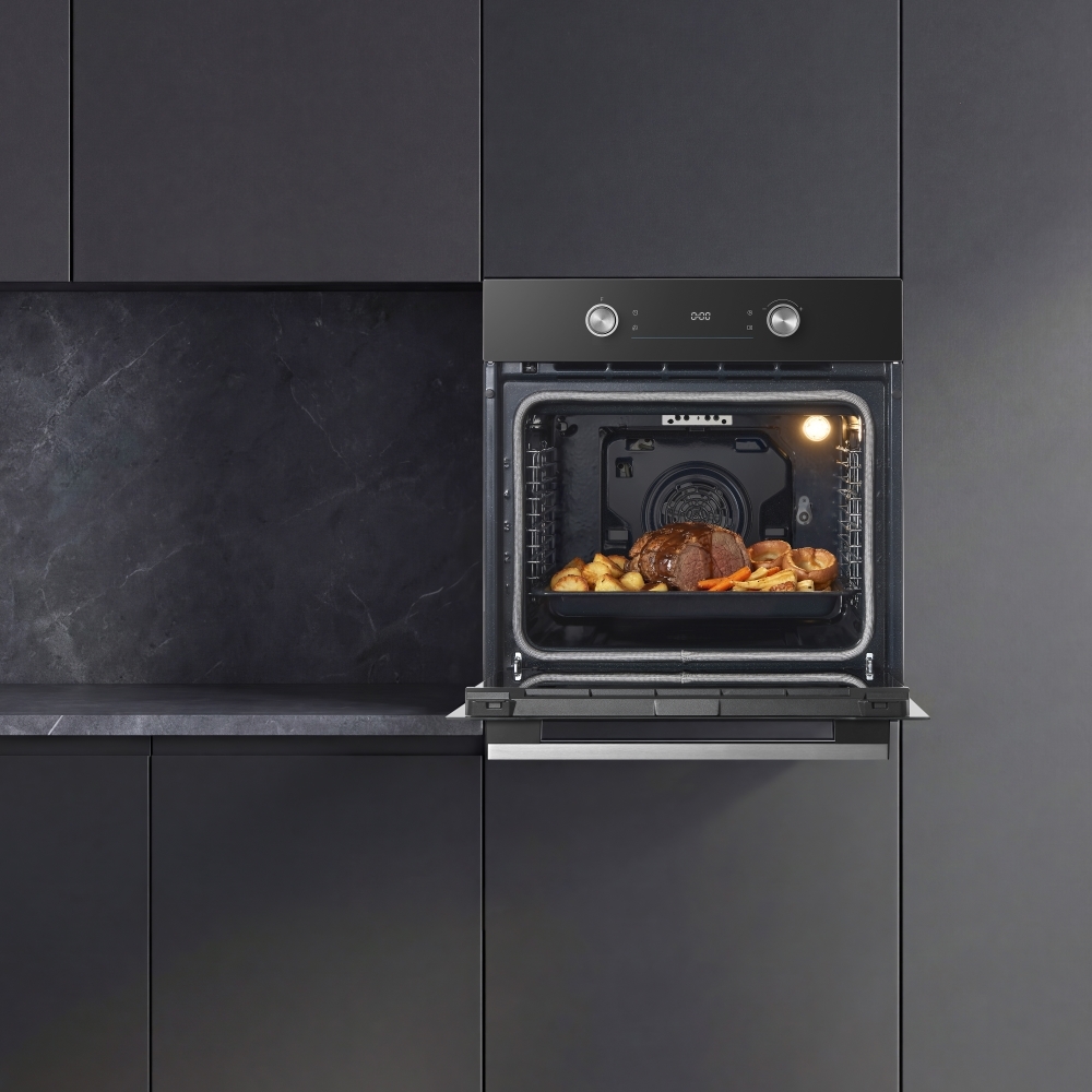 Midea MBO65P90E3-BK Built-In Electric Single Oven