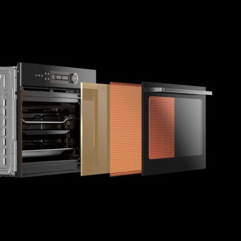 Midea MBO7NP30E4-BK Built-In Electric Single Oven