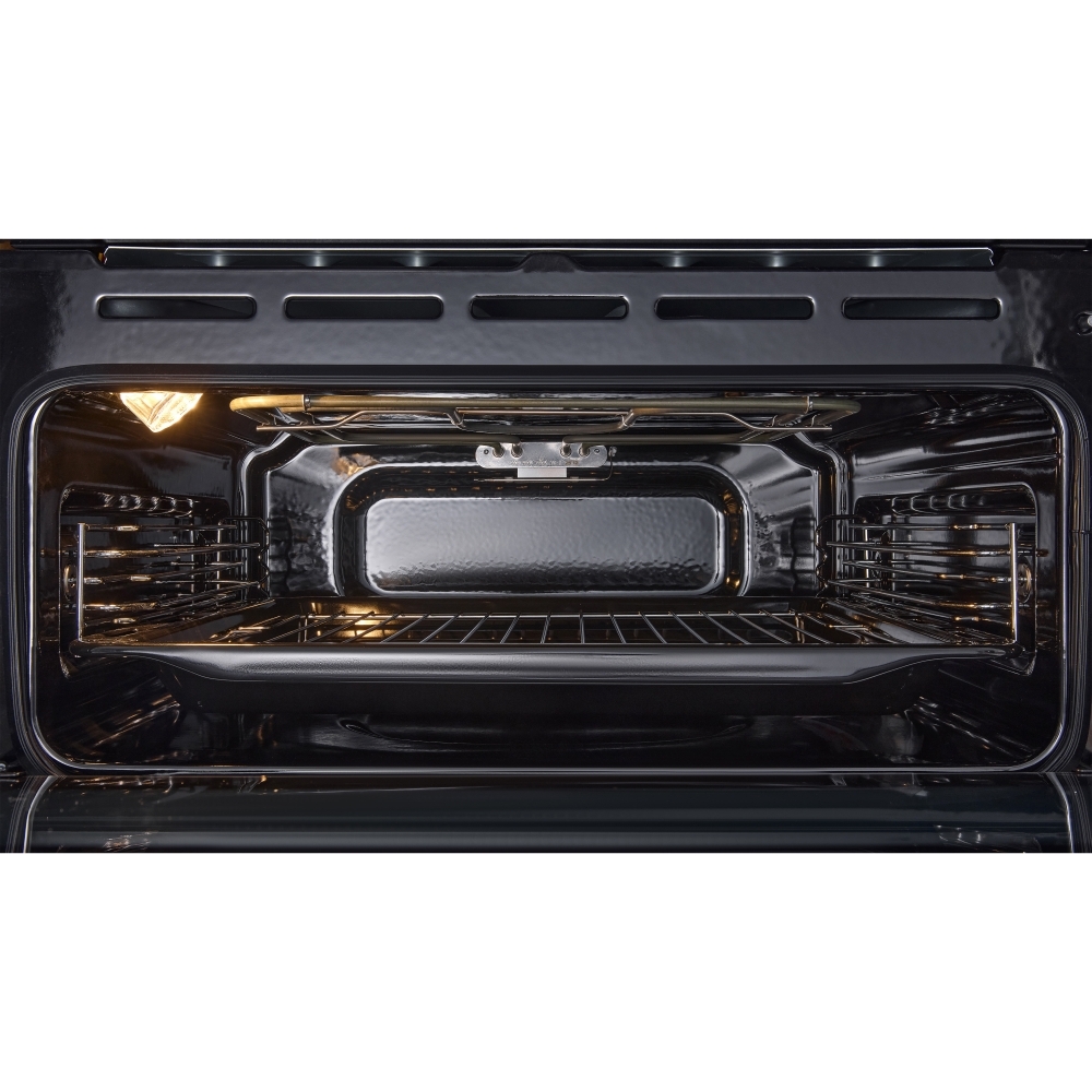Midea MBOD70M30D0-BK Built-In Electric Double Oven, Black, A Rated