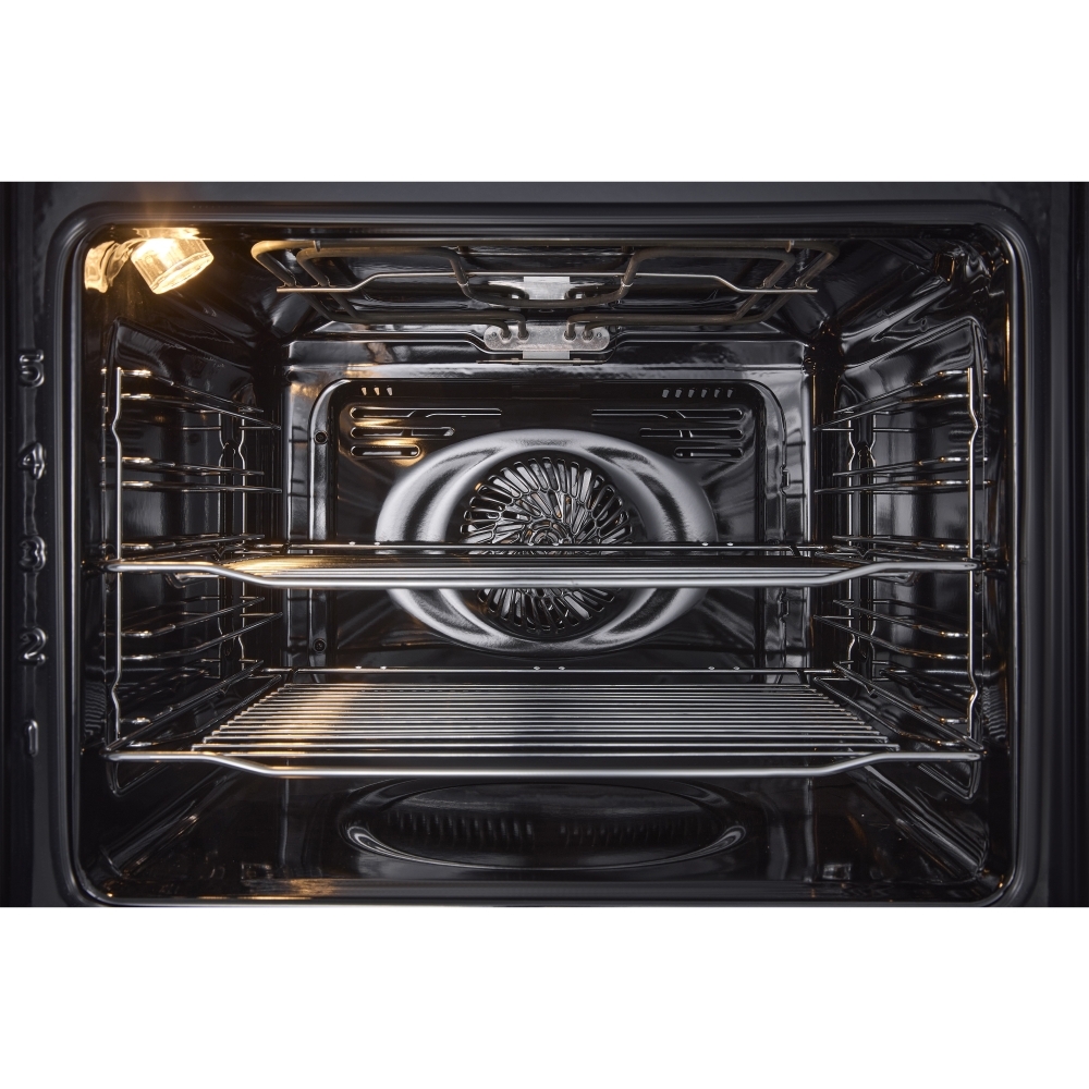 Midea MBOD70M30D0-BK Built-In Electric Double Oven, Black, A Rated