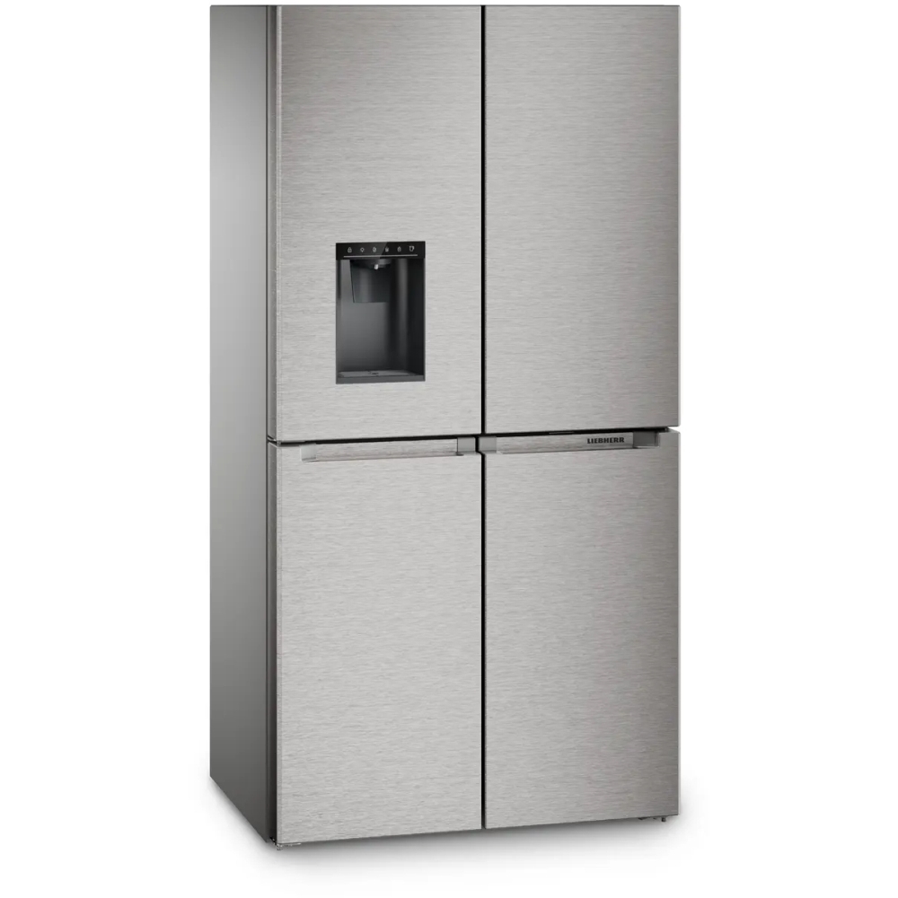 Liebherr MBsddi9058 American Fridge Freezer,  Plumbed, Stainless Steel, D Rated