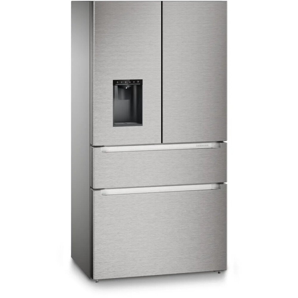 Liebherr MBsddi9558 American Fridge Freezer,  Plumbed, Stainless Steel, D Rated