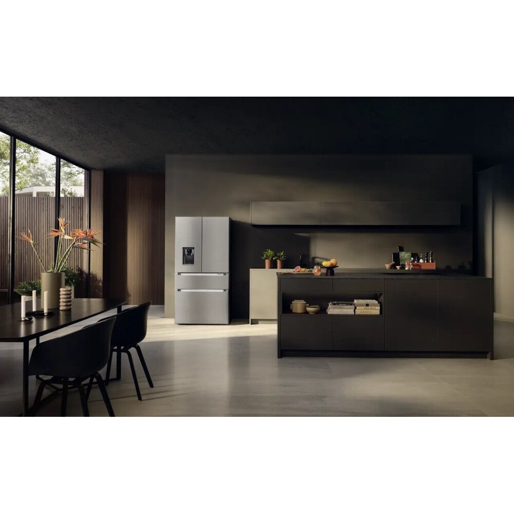 Liebherr MBsddi9558 American Fridge Freezer,  Plumbed, Stainless Steel, D Rated