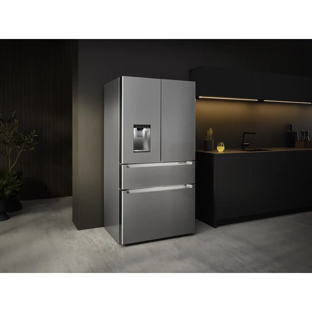 Liebherr MBsddi9558 American Fridge Freezer,  Plumbed, Stainless Steel, D Rated