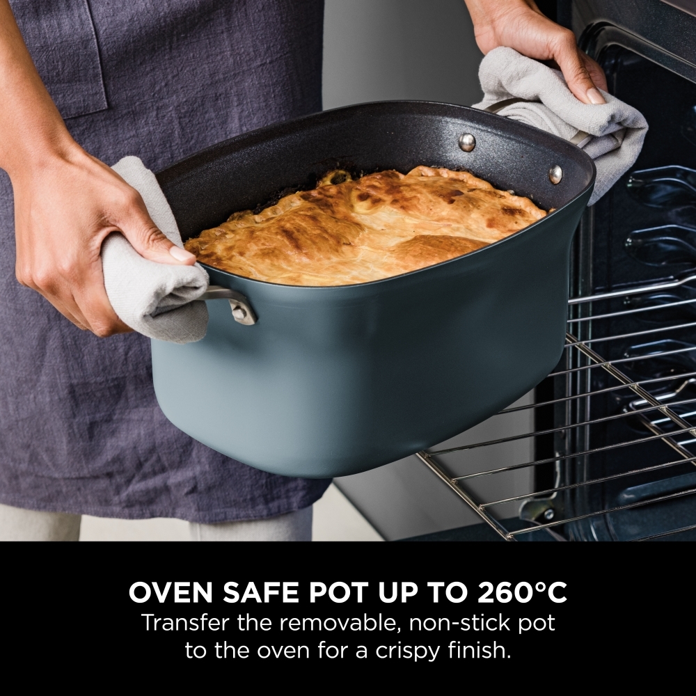 Ninja MC1001UK Foodi 8-in-1 PossibleCooker, Sea Salt Grey