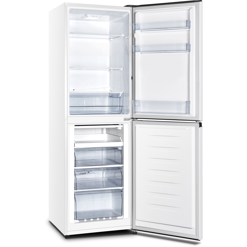 Fridgemaster MC55240E Static Fridge Freezer, 50/50, White, E Rated