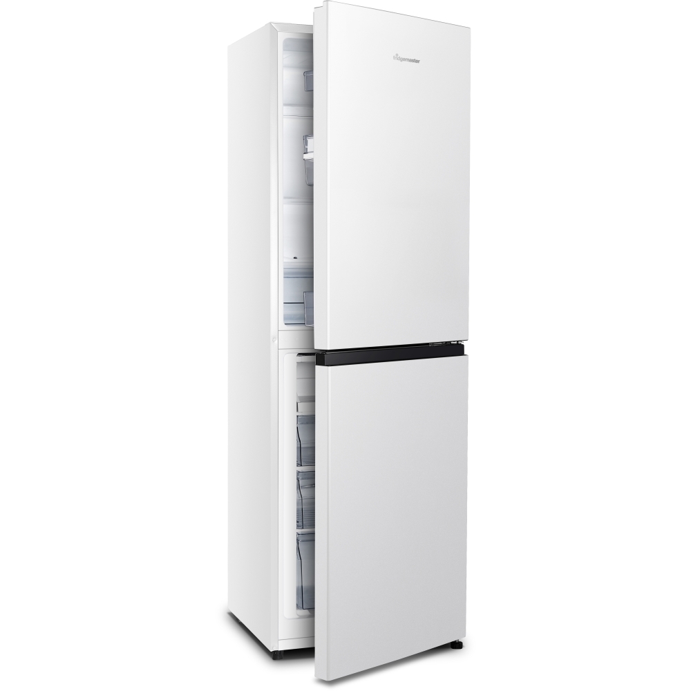 Fridgemaster MC55240E Static Fridge Freezer, 50/50, White, E Rated
