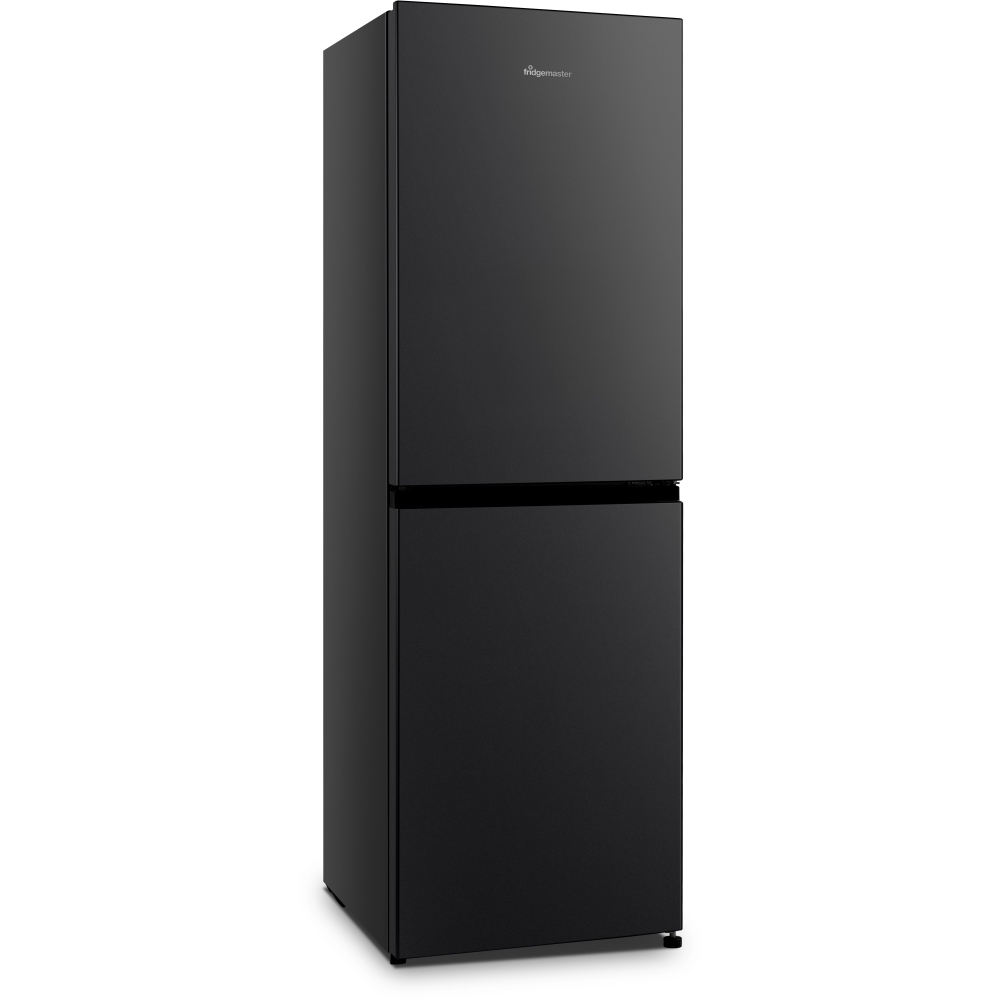 Fridgemaster MC55240EB Static Fridge Freezer, 50/50, Black, E Rated
