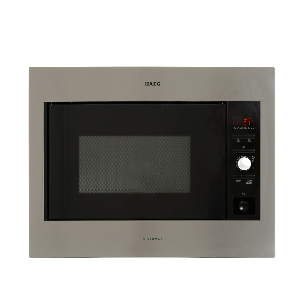 Buy AEG MCD2664EM Built In Microwave with Grill Stainless Steel iwth