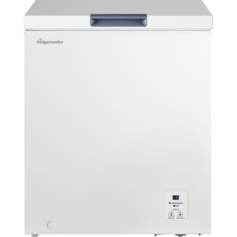 Fridgemaster MCF142E Static 142l Chest Freezer, White, E Rated