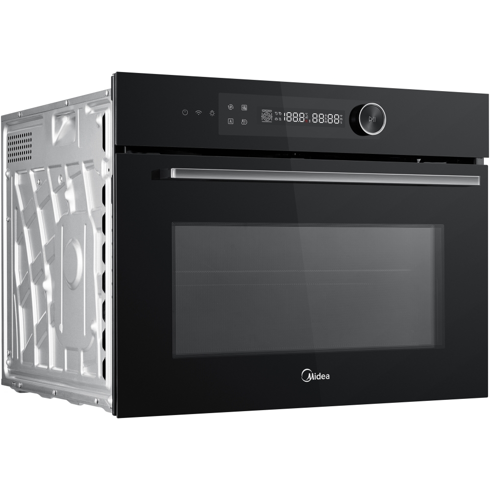 Midea MCOTV950E4MO-BK Built-In Combination Microwave Oven, Black