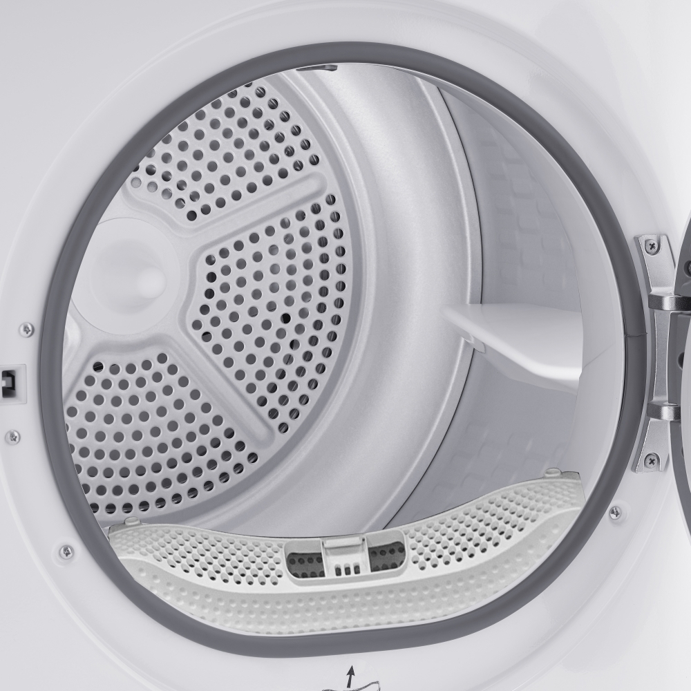 Midea MDG09EH80/1 Heat Pump Tumble Dryer, 8kg, White, A++ Rated