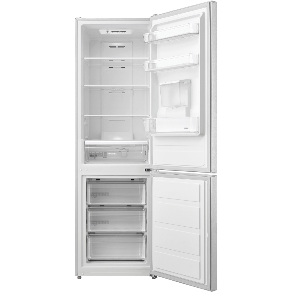 Midea MDRB424FGD01W Total No Frost Fridge Freezer, 60/40, White, D Rated