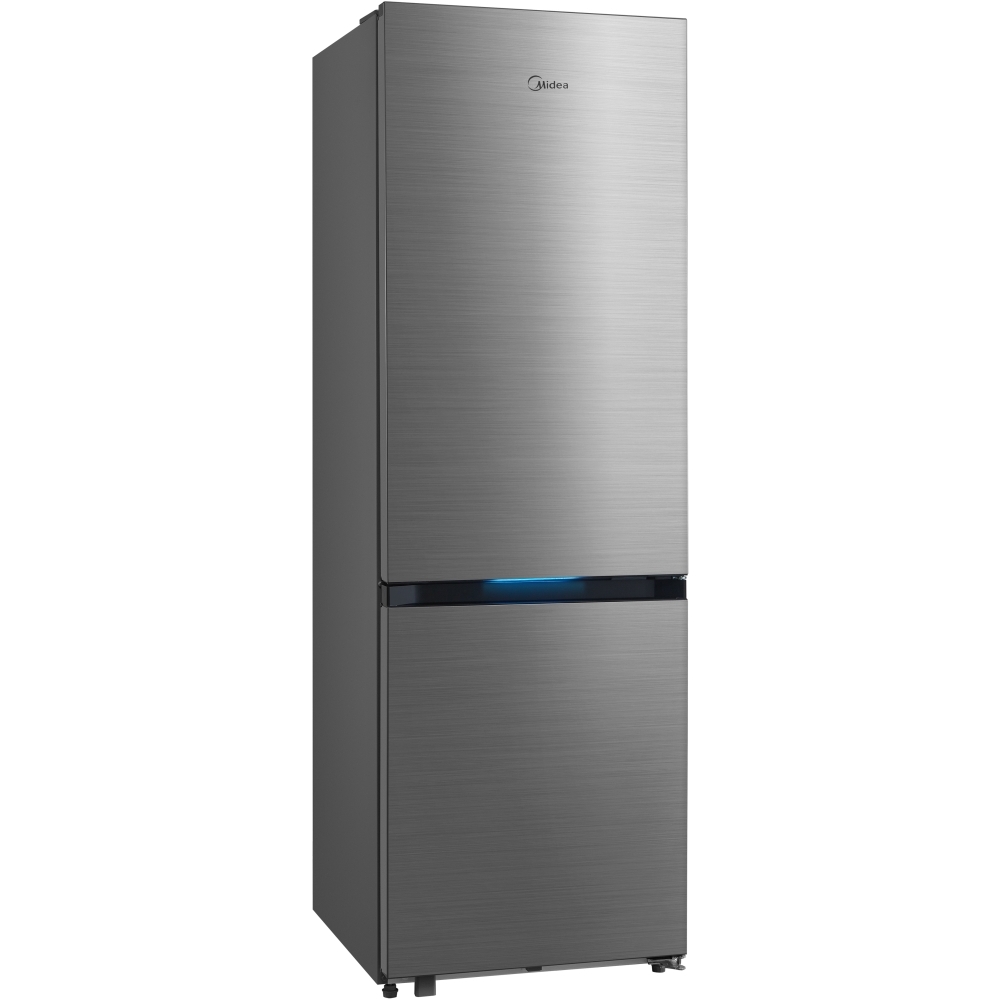 Midea MDRB548MIC46 Total No Frost Fridge Freezer, 70/30, Stainless Steel, C Rated
