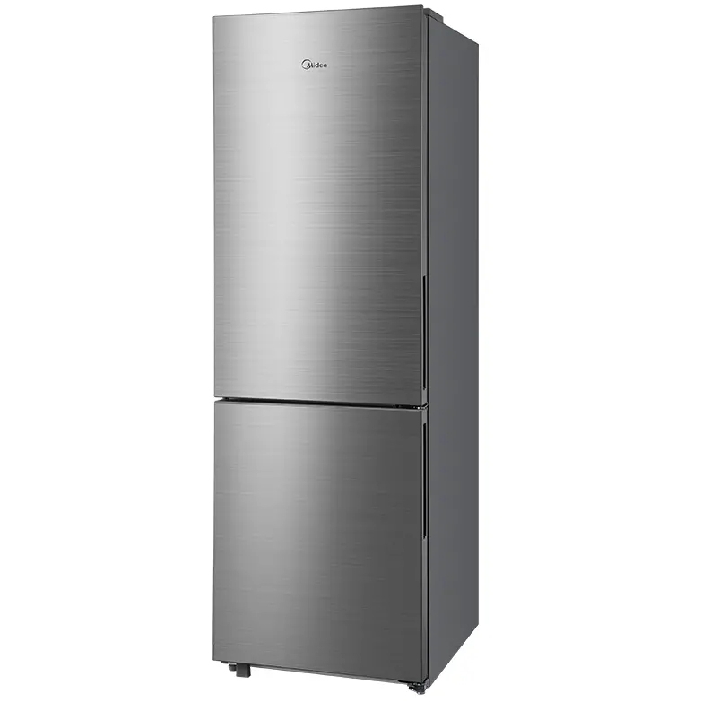 Midea MDRB548MME46 No Frost Fridge Freezer, 60/40, Stainless Steel, E Rated