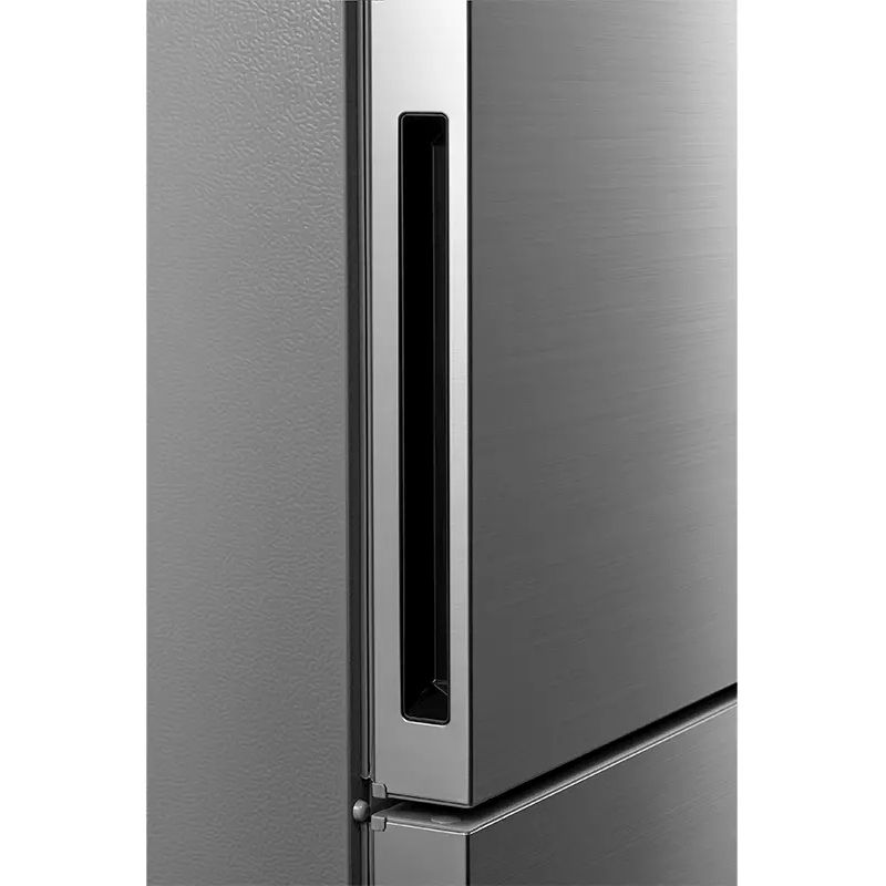 Midea MDRB548MME46 No Frost Fridge Freezer, 60/40, Stainless Steel, E Rated
