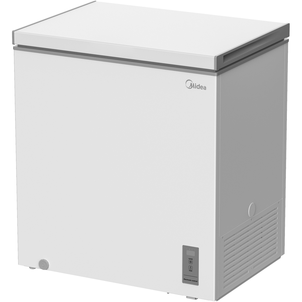 Midea MDRC284FZE01 Chest Freezer, White, E Rated