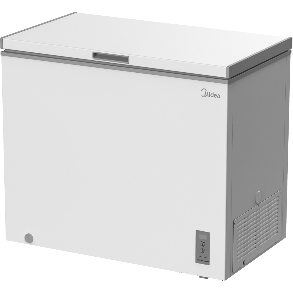 Midea MDRC345FZE01 Chest Freezer, White, E Rated