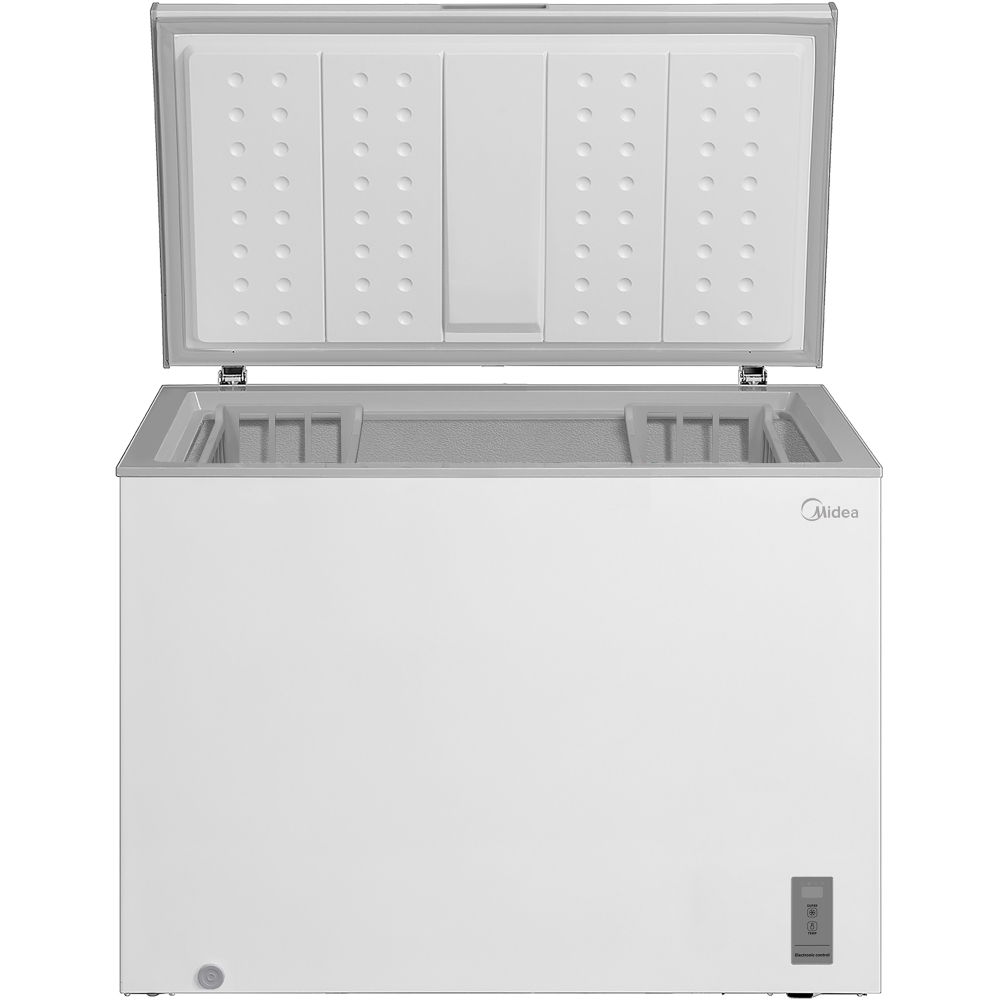 Midea MDRC345FZE01 Chest Freezer, White, E Rated