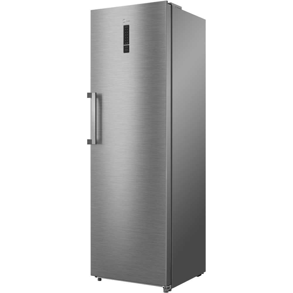 Midea MDRD502MTE46 Tall Larder Fridge, Stainless Steel, E Rated