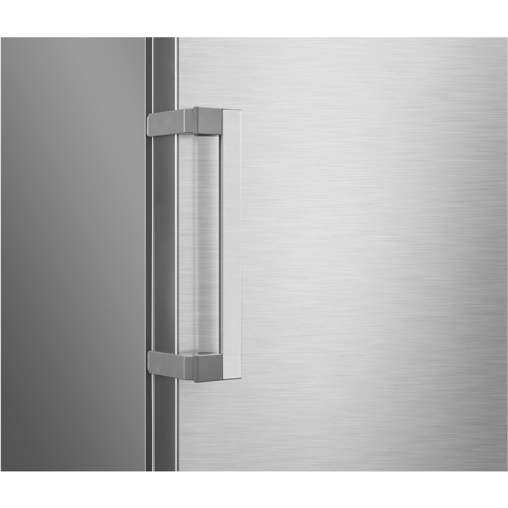 Midea MDRD502MTE46 Tall Larder Fridge, Stainless Steel, E Rated