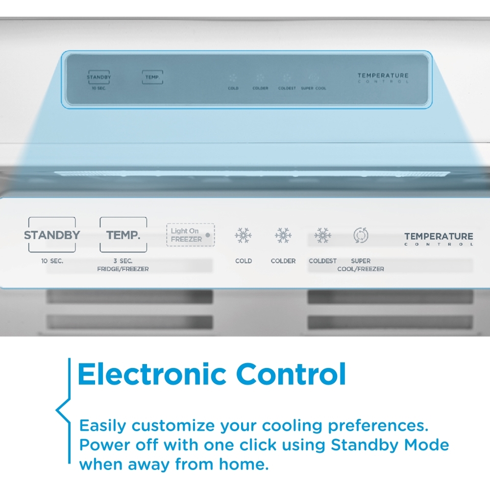 Midea MDRE306FGE01D Total No Frost Built-In Freezer, E Rated