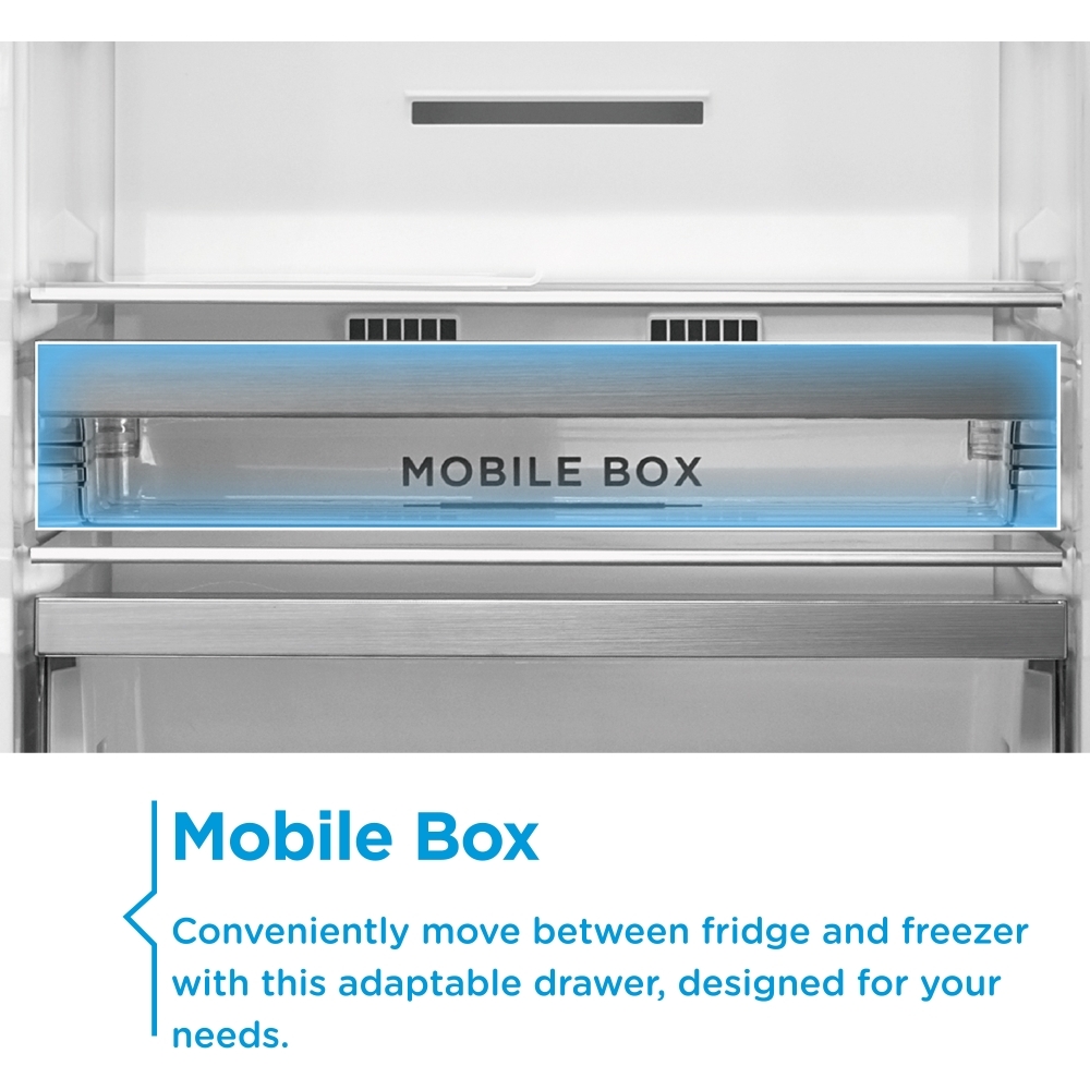 Midea MDRE306FGE01D Total No Frost Built-In Freezer, E Rated