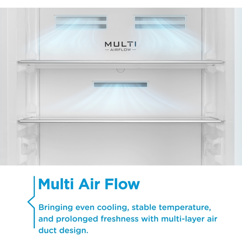 Midea MDRE306FGE01D Total No Frost Built-In Freezer, E Rated