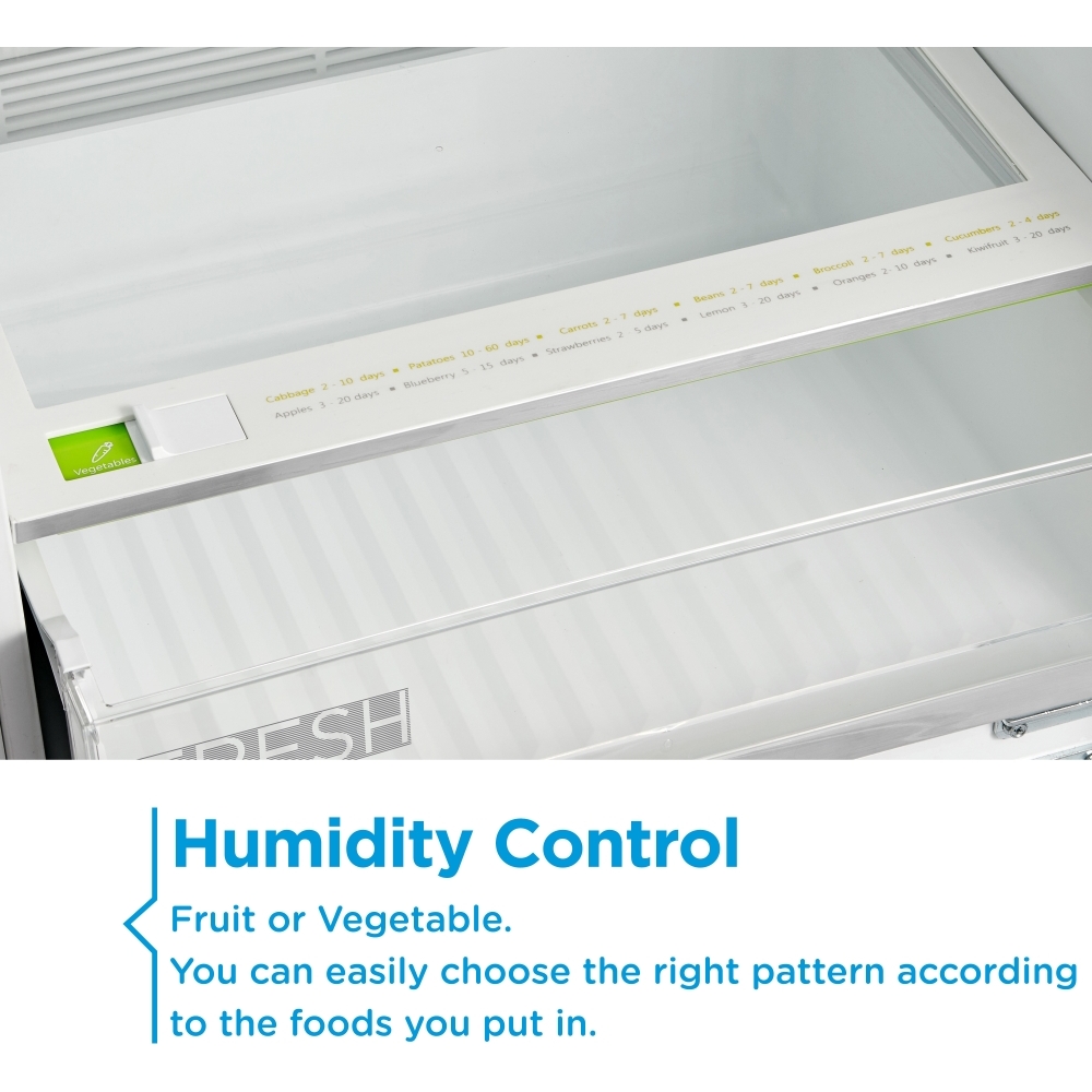 Midea MDRE353FGE01D Total No Frost Integrated Fridge Freezer, Sliding Hinge, 70/30, E Rated