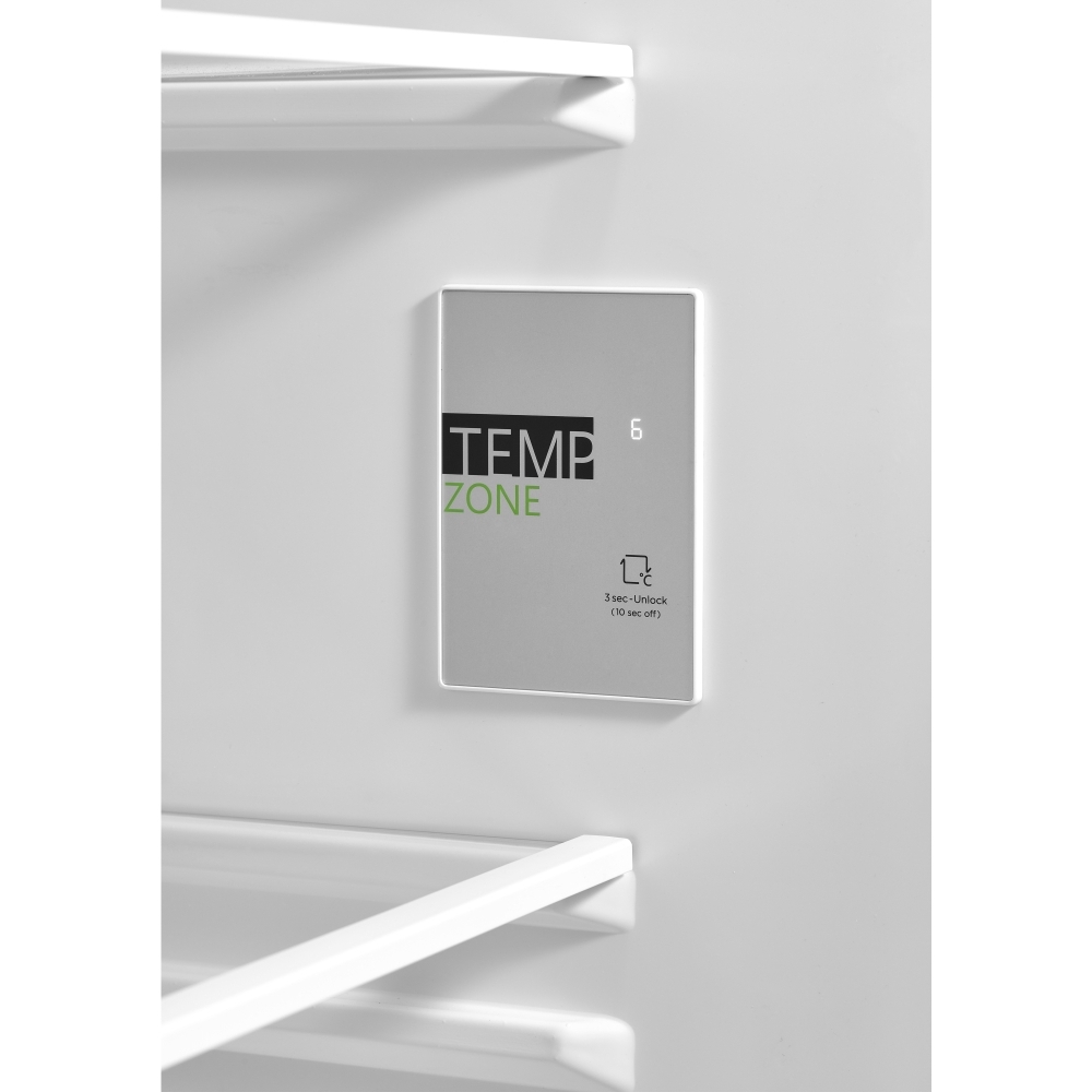 Midea MDRE353FGE01D Total No Frost Integrated Fridge Freezer, Sliding Hinge, 70/30, E Rated