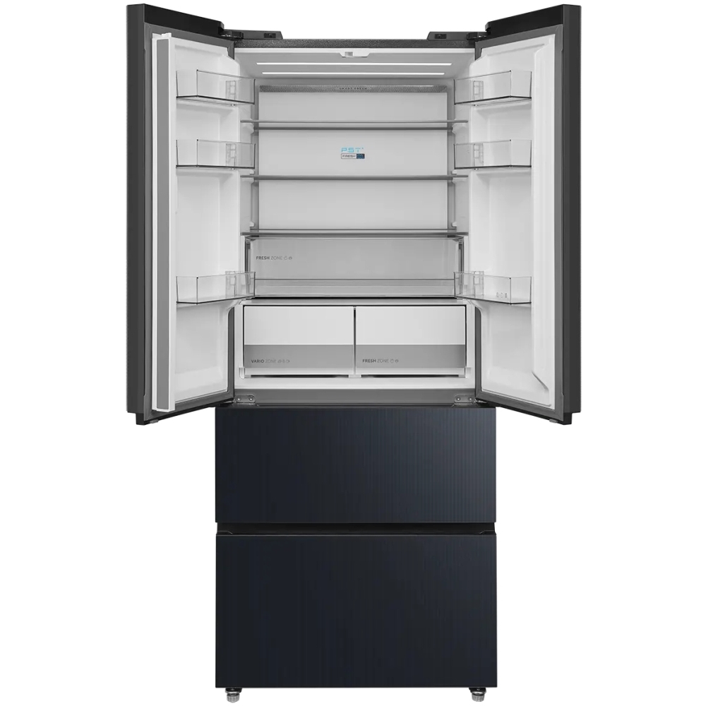 Midea MDRF600BIE70 American Fridge Freezer, E Rated,  Non-Plumbed