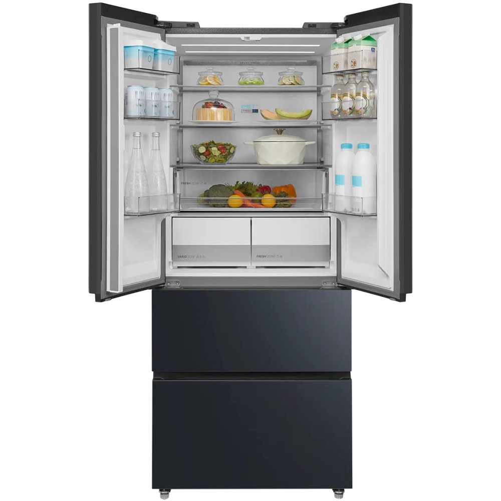 Midea MDRF600BIE70 American Fridge Freezer, E Rated,  Non-Plumbed